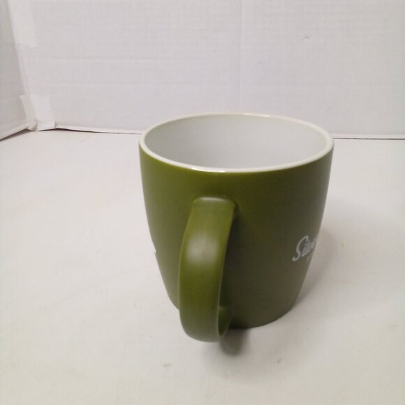 Silver Springs State Park Mug Etched Alligator 4" Green White Florida - Picture 6 of 10